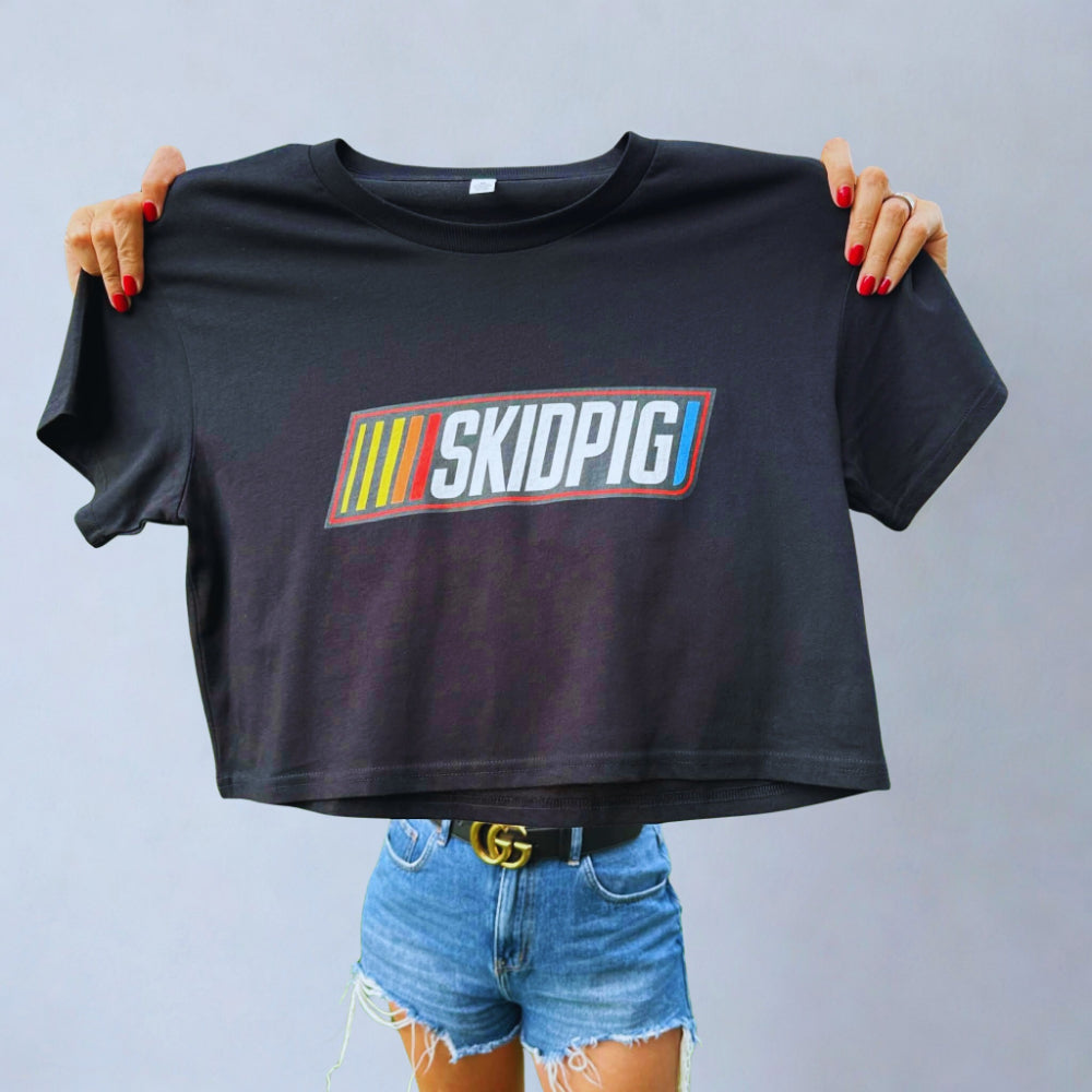 Ladies Skidpig Crop T